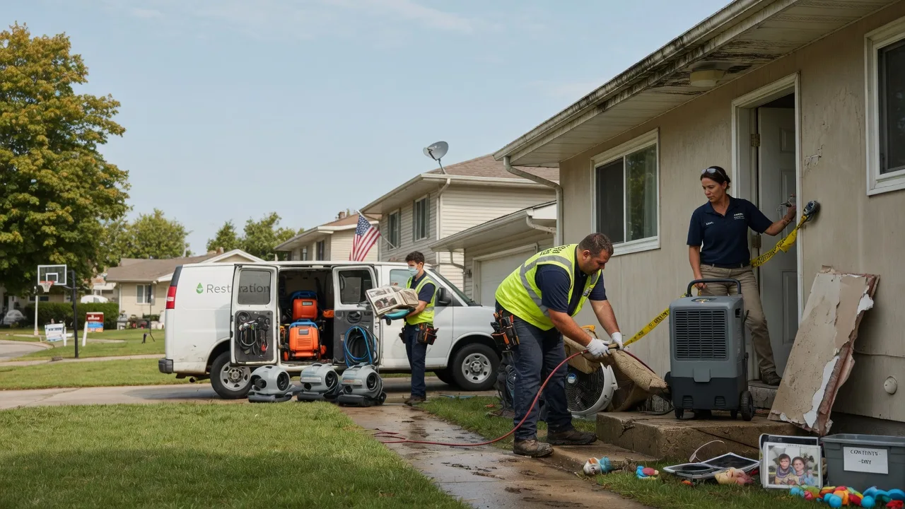 Water Damage Restoration in Detroit, ME near me